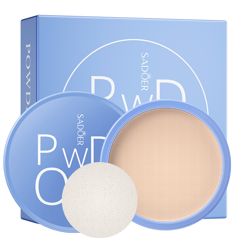 Full English Makeup Sadoer Velvet Flawless Powder to Brighten Skin Tone, Light and Thin Contouring Concealer Air Cushion Cross-Border Wholesale