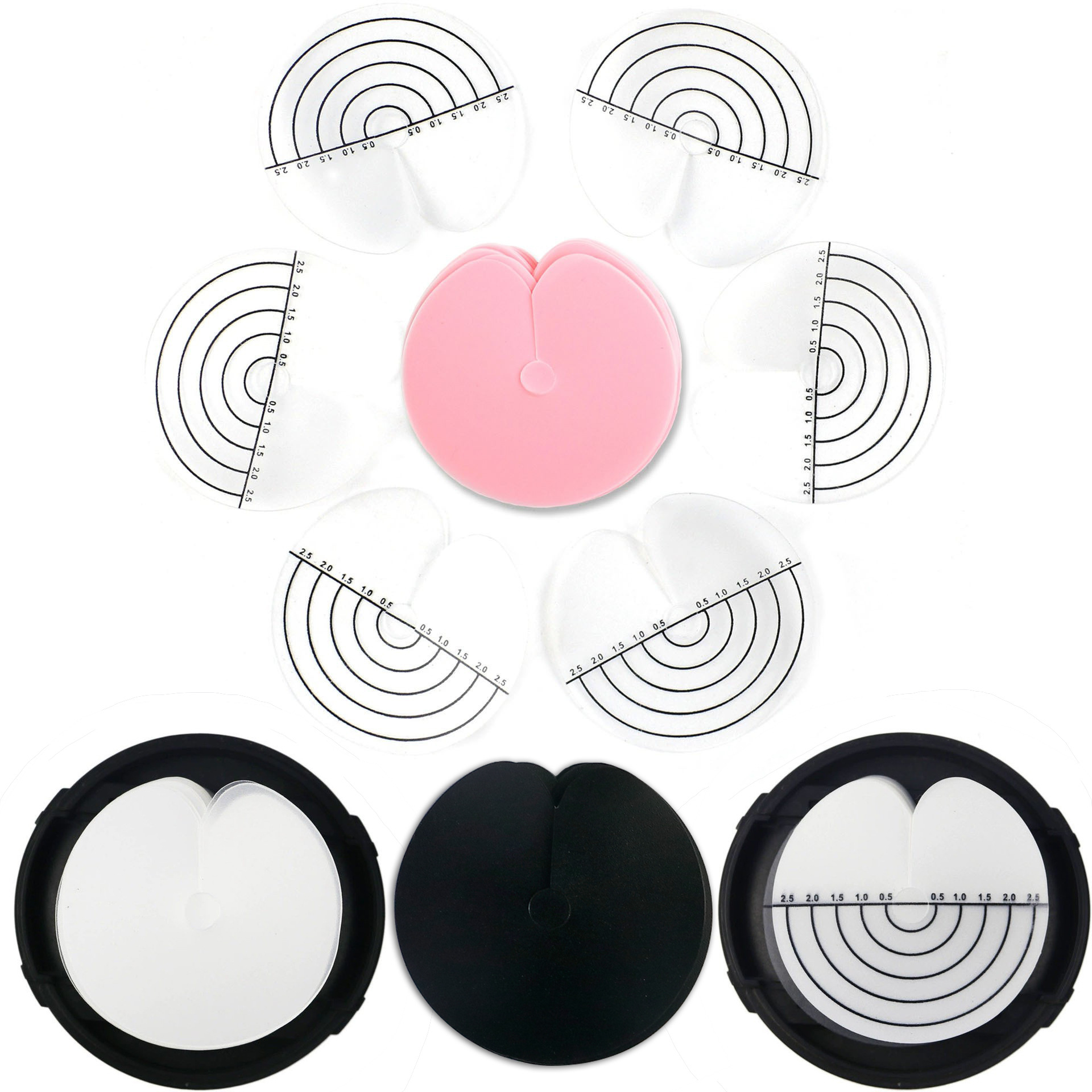 Парик наращивание волос круглый с масштабом теплоизоляционный элемент инструмент для наращивания волос тепловой защитный щит