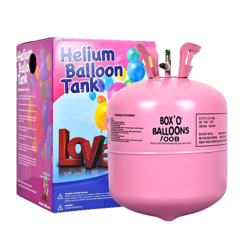Household Safety Helium Tank Wedding Decoration Helium Bottle High Purity Lift-Off Air Balloon 30,50,70,100 Balls