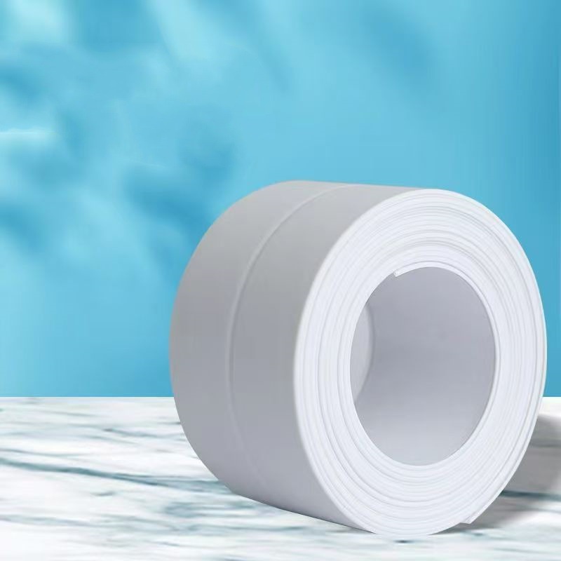 Waterproof Toilet Edge Sealing Strip for Bathroom, Toilet Seat Bottom Gap Oil-Proof and Mildew-Proof