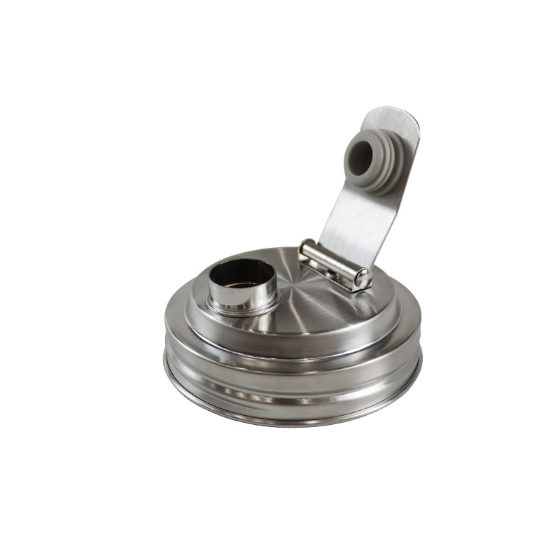 Amazon's Best-Selling 304 Stainless Steel Handle Lid Cold Brew Coffee Pot Lid Mason Lid Fcm Certified Mason Jar Lid