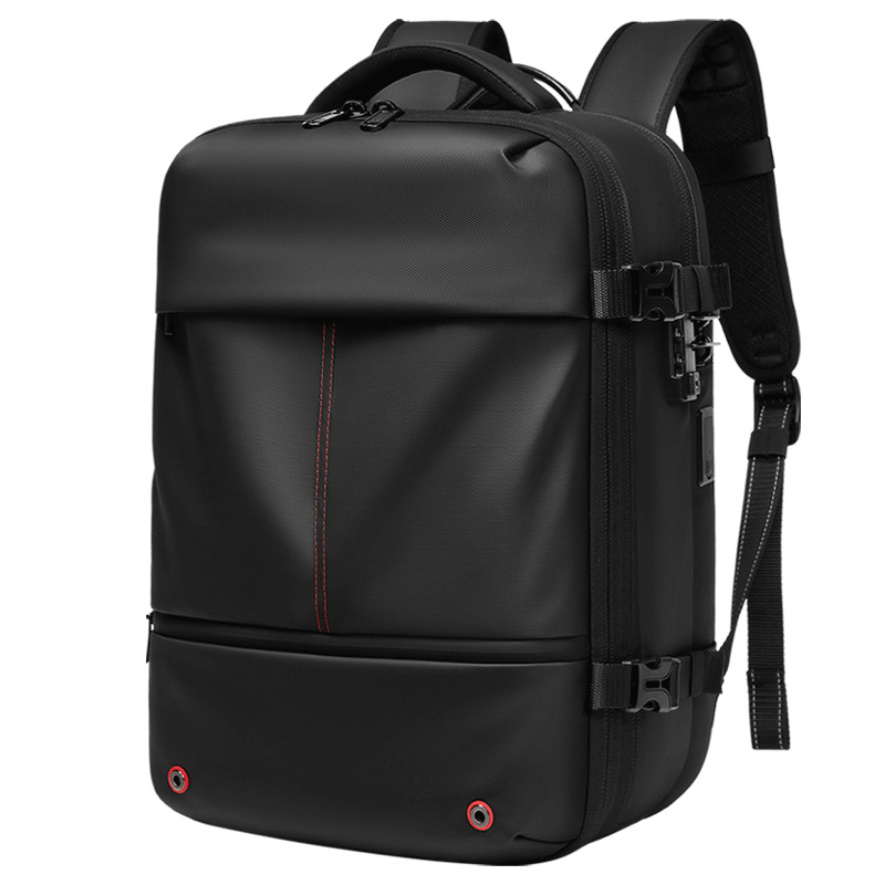 New Vacuum Compression Backpack for Women, Business Trip Travel Bag, Large Capacity Waterproof Computer Bag, Boarding Backpack for Men