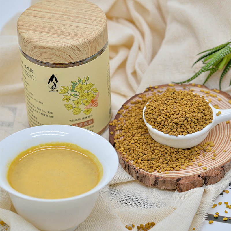 Yunnan Honey Source Manufacturer Custom-Made Bee Pollen, Rapeseed Pollen, Highland Specialty Natural Bee Pollen