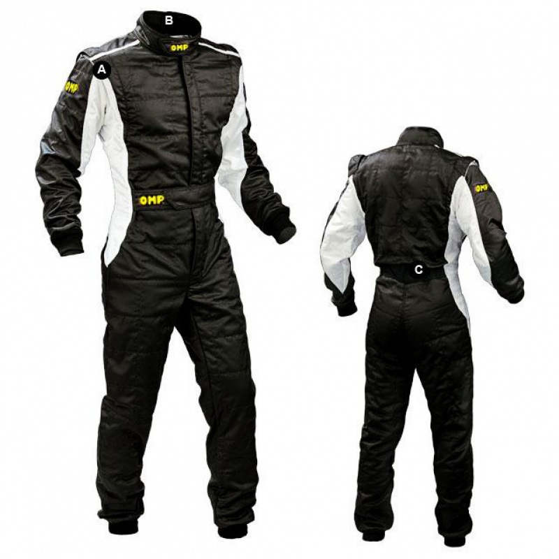 Can Support Changing Logos for Go-Karts and Off-Road Vehicles, Breathable One-Piece Racing Suits for Men, Women and Children