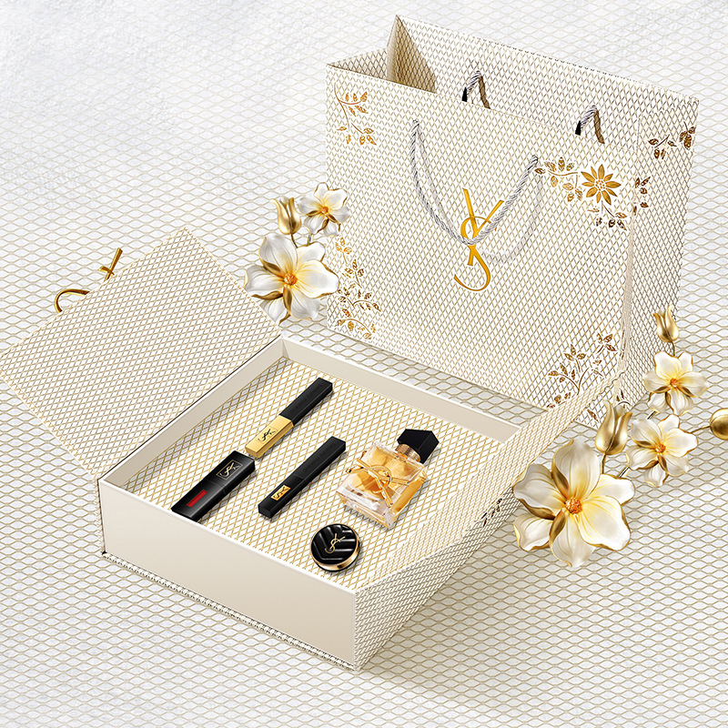 Подарочный набор YS из пяти помад и духов на День святого Валентина для девушек, подарок на день рождения 520