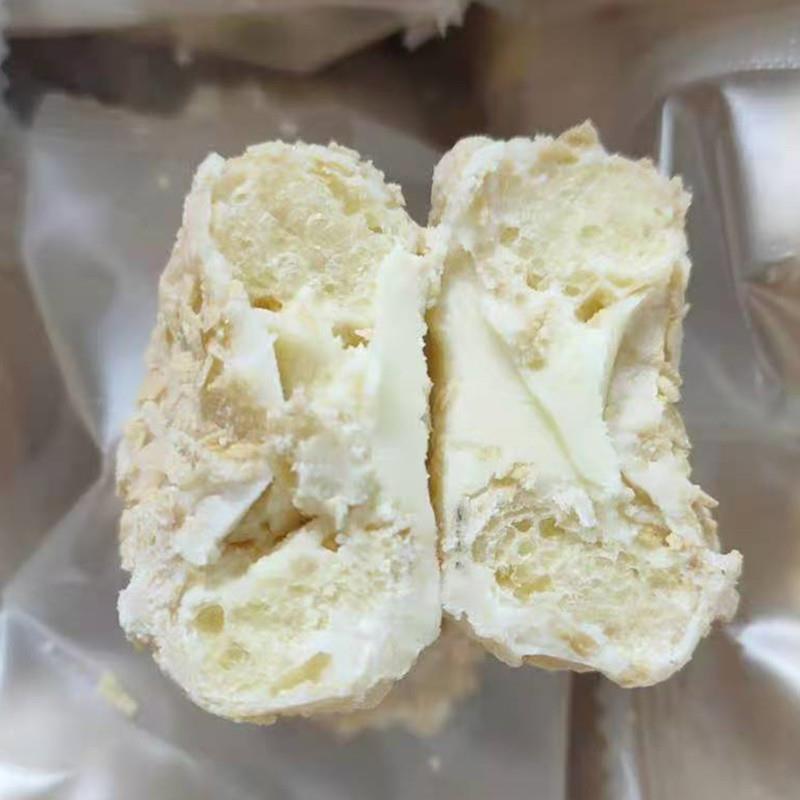 Снеки из Синьцзяна Овсяные Хрустящие Молочные Пуховки 500Г/Пакет Наполненные Йогуртовыми Пуховками Легкий Специальный Продукт Готовый К Употреблению