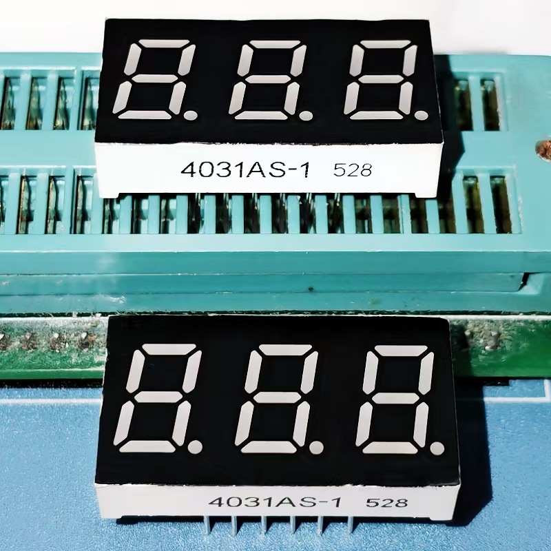 Factory direct supply 0.4 inch 3-digit LED digital tube 4301AS total Yin 4031BS total Yang bright red