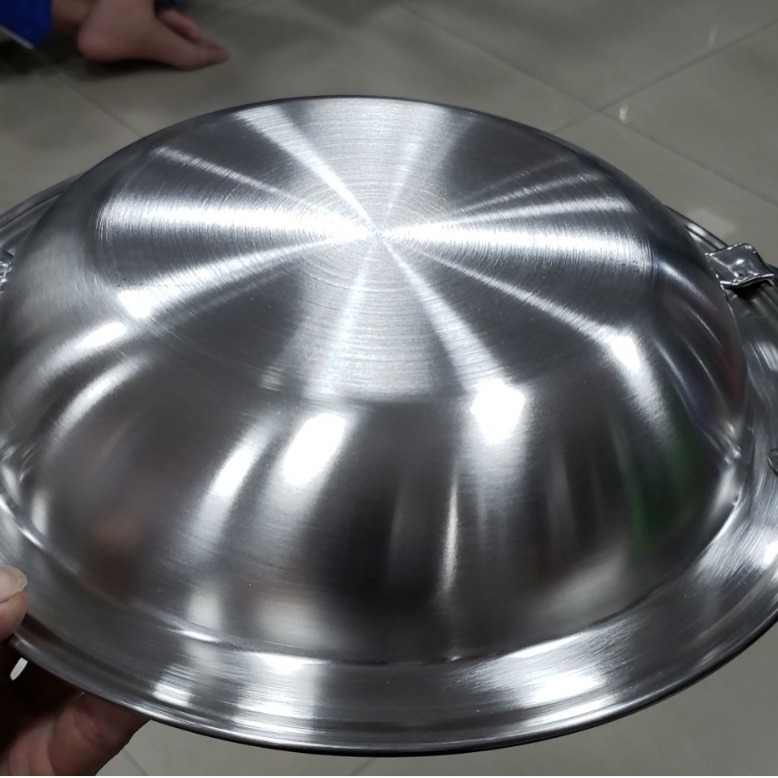 European-style non-magnetic stainless steel wide-sided dry pot, seafood pot, alcohol stove hot pot, crayfish dry pot