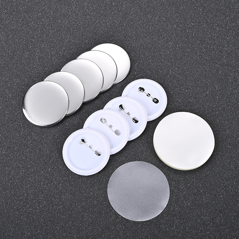 58mm tinplate badge consumables Japanese valley frosted Dutch needle diy rustproof blank material accessories