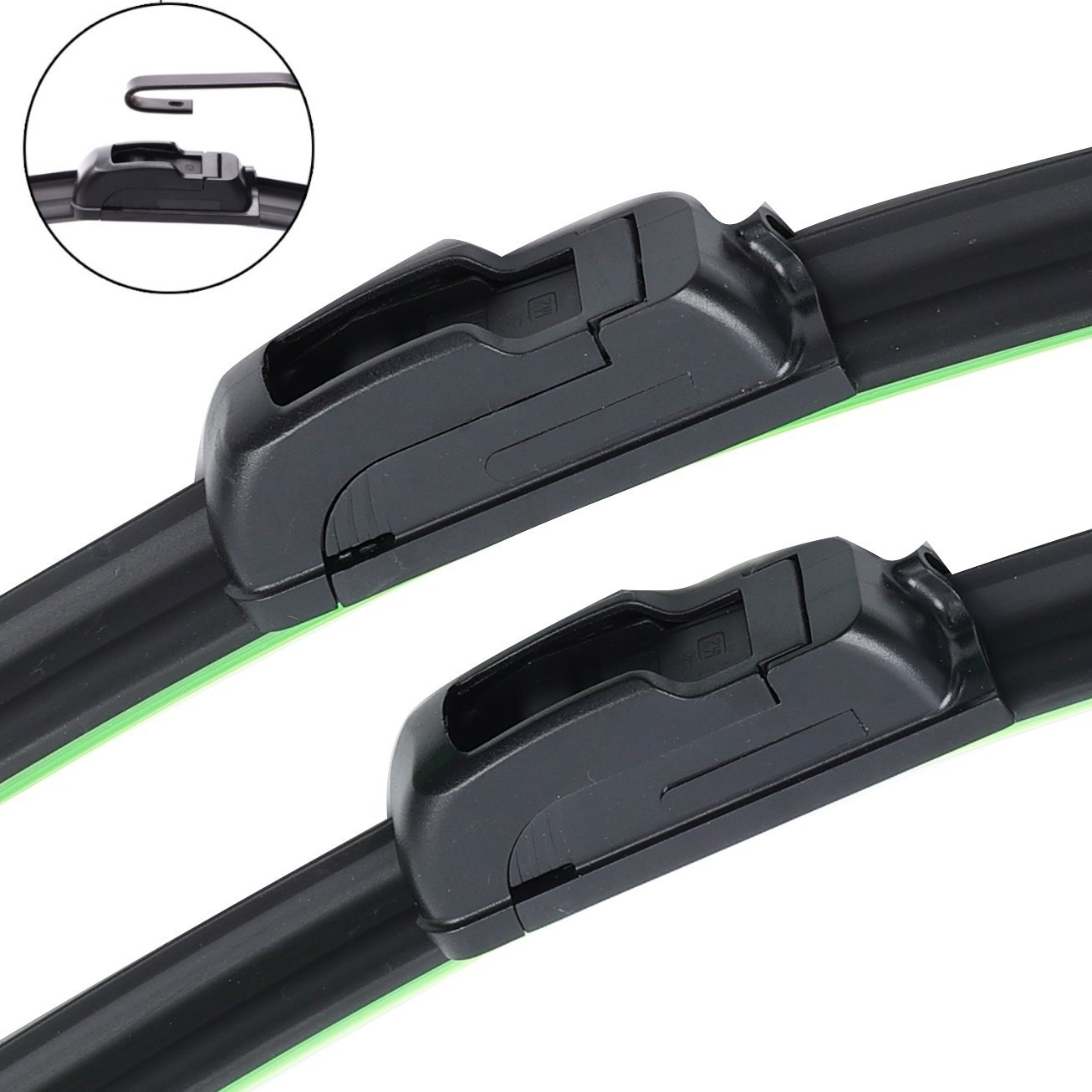 Universal generation U-shaped car wiper for foreign trade mute wiper blade S850 boneless wiper customized T170