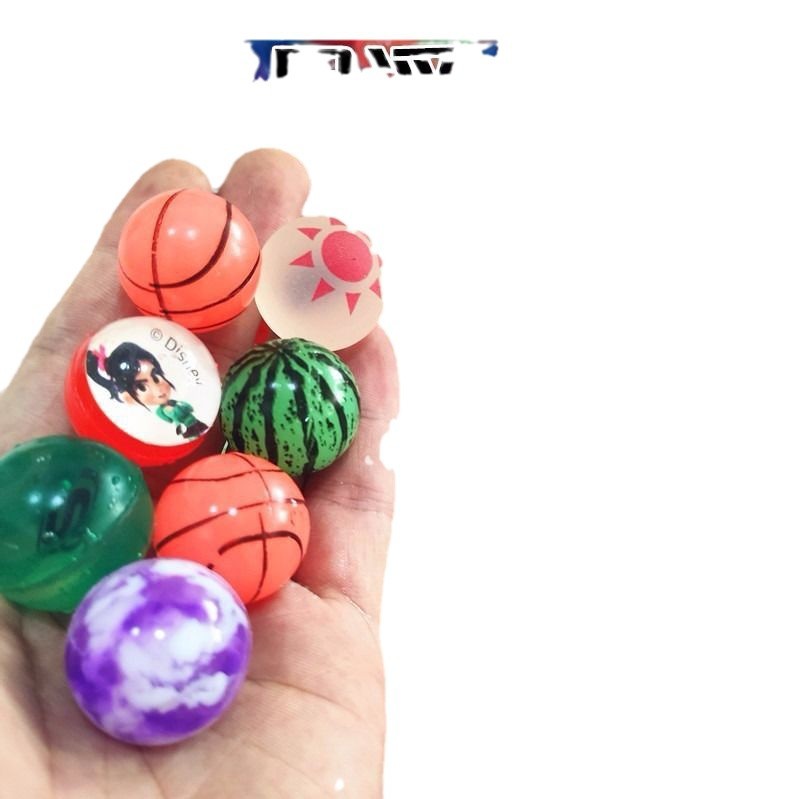 Wholesale 27 diameter 25mm rubber solid floating water elastic ball colorful paradise sea fishing special elastic ball