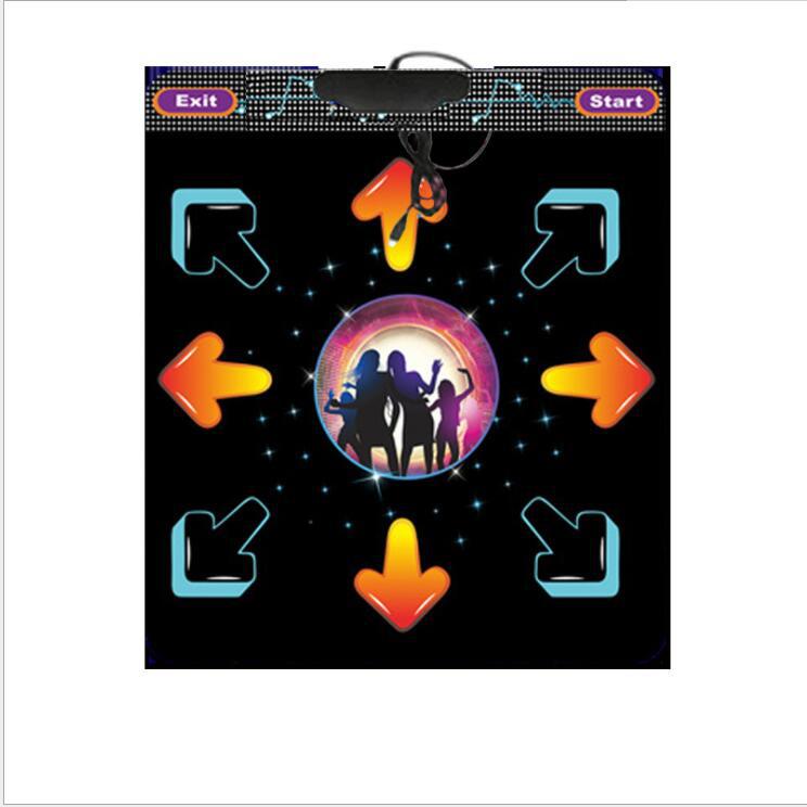 Cross-Border New Product English Dance Mat USB Computer Single 11-Key Middle Dance Mat Home Game Dance Machine