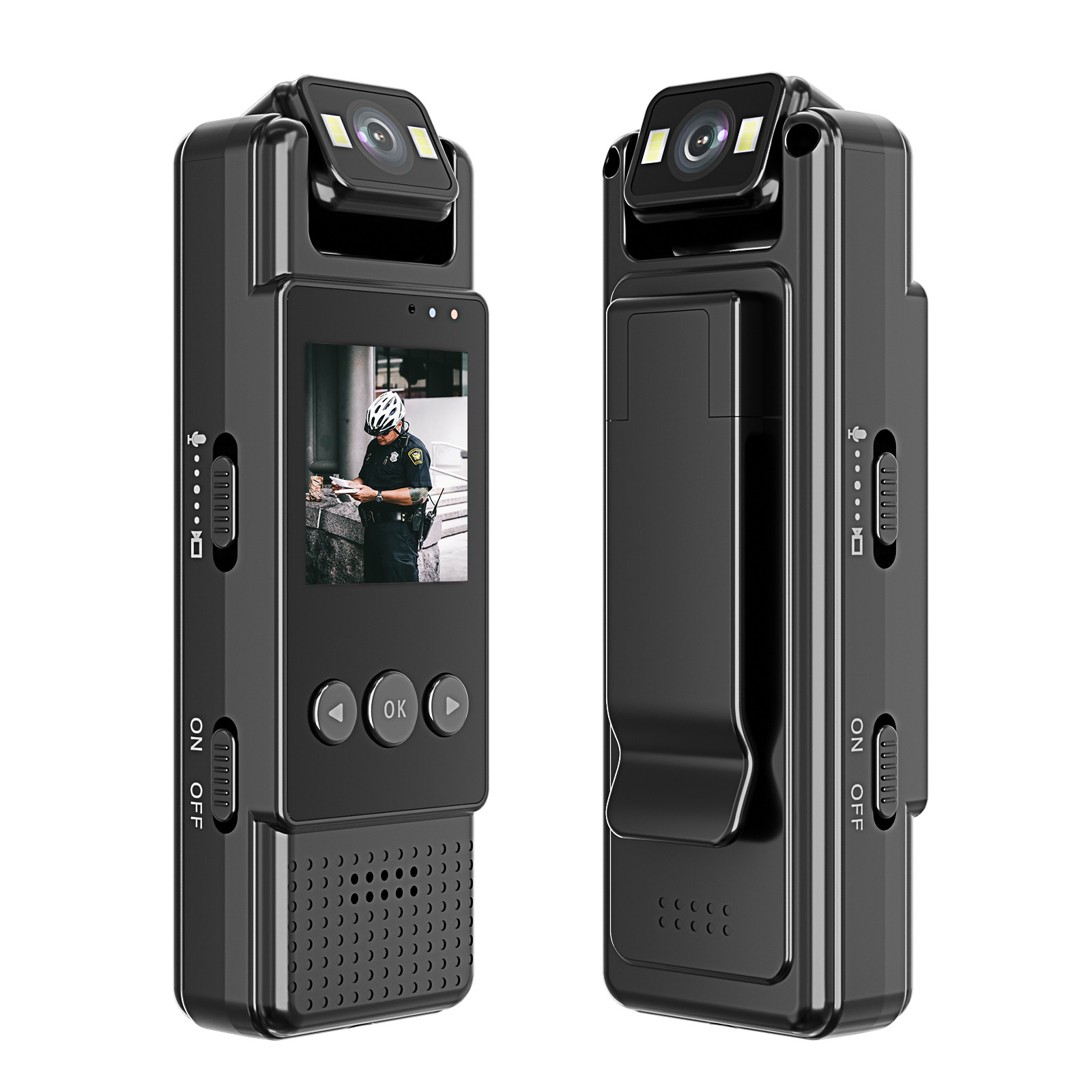 L12Wifi High-Definition Quality White Light Fill Light Night Vision Ap Connection Portable Conference Outdoor Sports Recorder