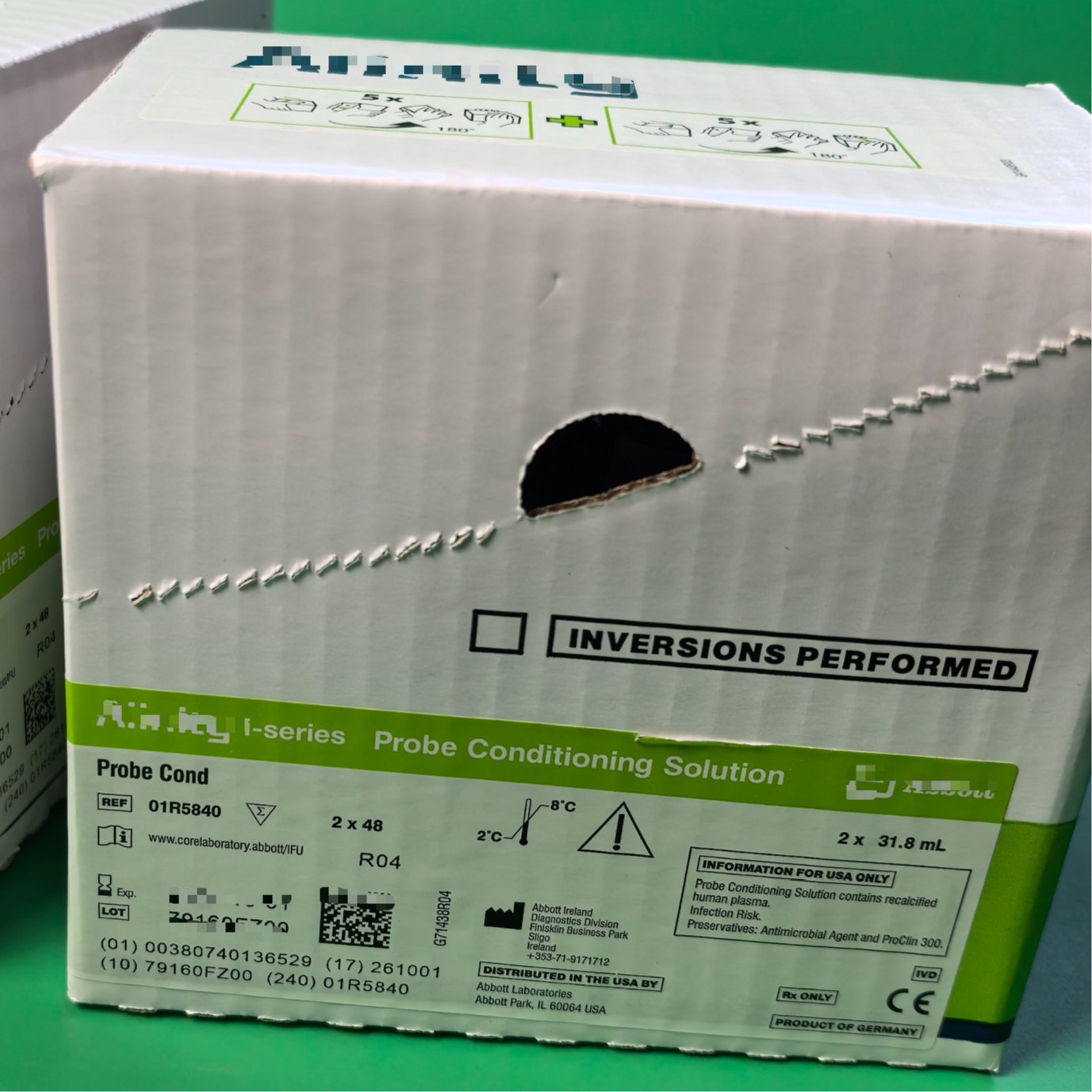 Буфер (буфер для проб) 01R5840, 31.8 мл*2 шт./упаковка Abbott, США