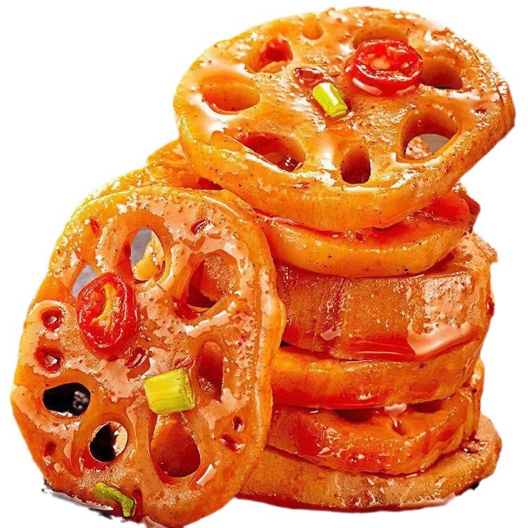 Spicy Braised Lotus Root Slices, Ready-To-Eat Spicy Snacks, Wholesale Crispy and Refreshing Snacks
