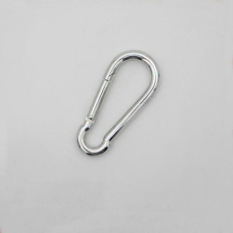 Customized Factory Direct Sales Spot Outdoor Mountaineering Safety Buckle Insurance Hook Spring Hook Hardware Accessories Rigging Load-Bearing