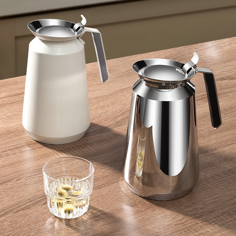 Чайник для тушения из нержавеющей стали, внутренний 316, внешний 304, для замачивания мандариновой корки, большой диаметр, красивый вид, легкий в очистке, готов к продаже