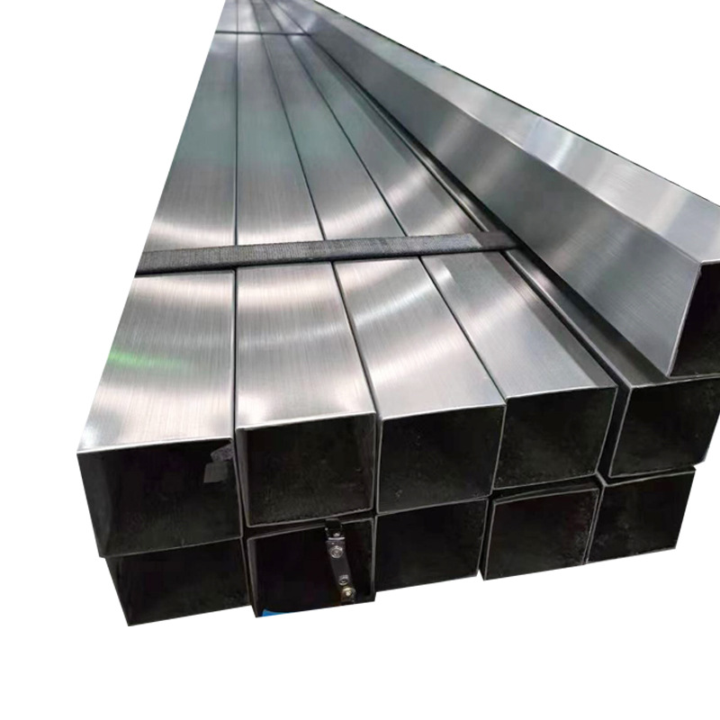 201 304 316L Stainless Steel Square Tubes and Stainless Steel Rectangular Tubes Production and Supply Can Be Surface Processed