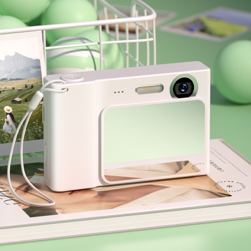 Cross-Border Ccd Student Entry-Level High-Definition Dual-Recording Digital Camera for Home Kidsren's Photography Small Mini Camera