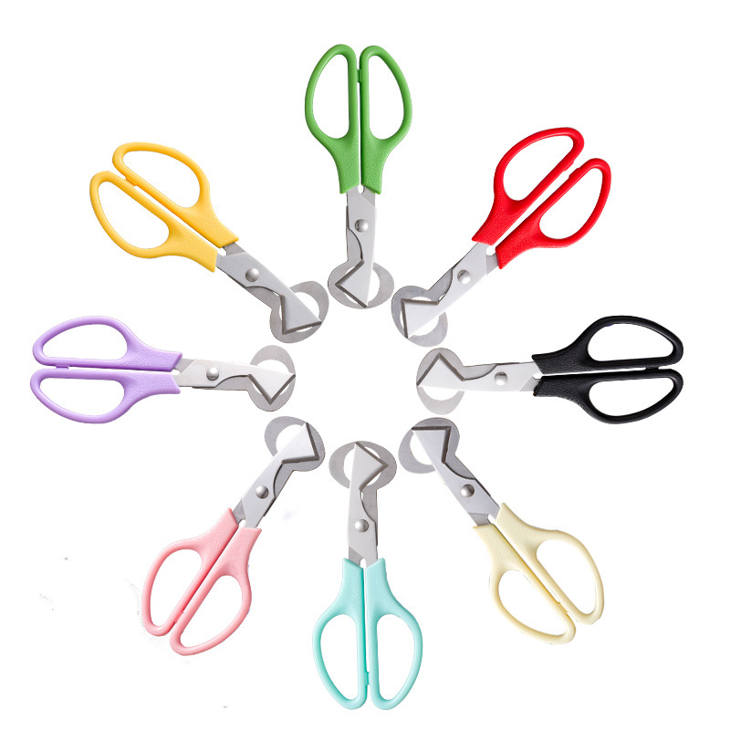Quail egg scissors stainless steel bird egg shears quail egg cutter kitchen scissors in stock wholesale