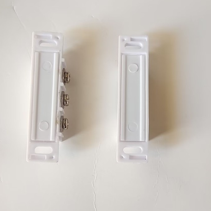 Wave Punch 3-wire Wired Door Magnetic Switch Normally Open and Normally Closed Door Magnetic Signal Output Work with Alarm Host