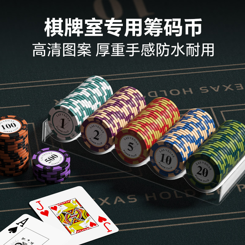 Chips and Coins for Card Rooms, Poker Chips, Crown Poker Chips, Clay Chips, Mahjong Chips