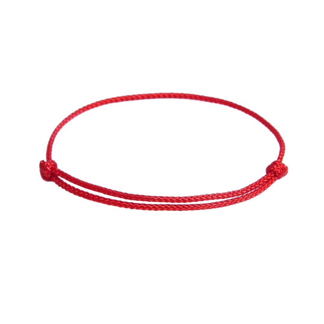 Year of the Zodiac Small Red Rope Bracelet for Student Couples, Safe and Prosperous Bracelet for Girls, Hand-Woven Anklet, Creative Gift
