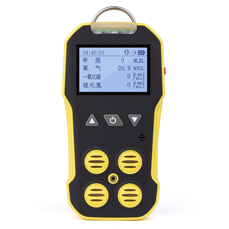 Four-in-one toxic and harmful gas detector, combustible oxygen, hydrogen sulfide, carbon monoxide detector, tunnel engineering