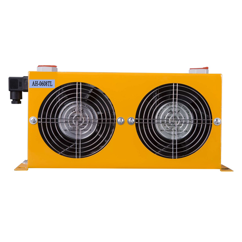 Jingxu AH0608T-CA fin air-cooled radiator hydraulic station suction oil cooler hydraulic system air-cooled