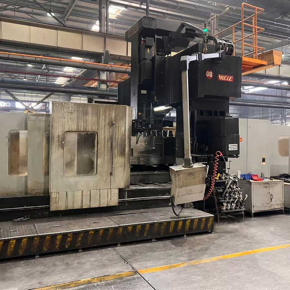 Handle Used Wei Li Lb-428Z Gantry Machining Center Spindle Speed 6000 in Stock
