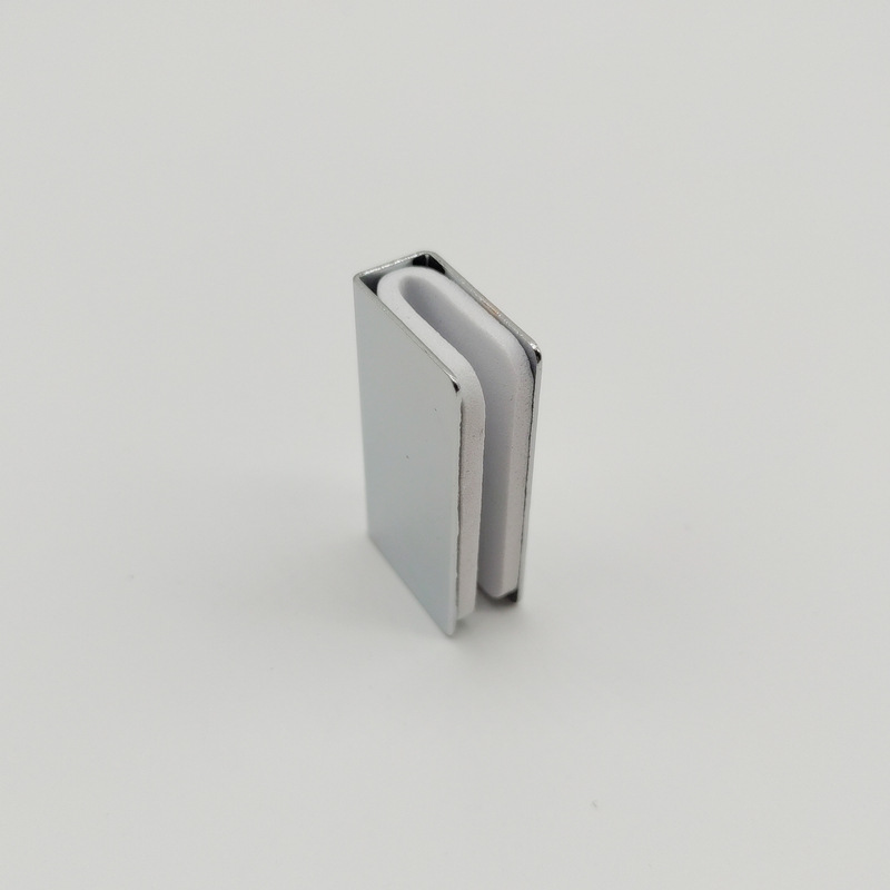 Acrylic display cabinet door clip window door clip can clip 6mm window U-shaped glass door clip