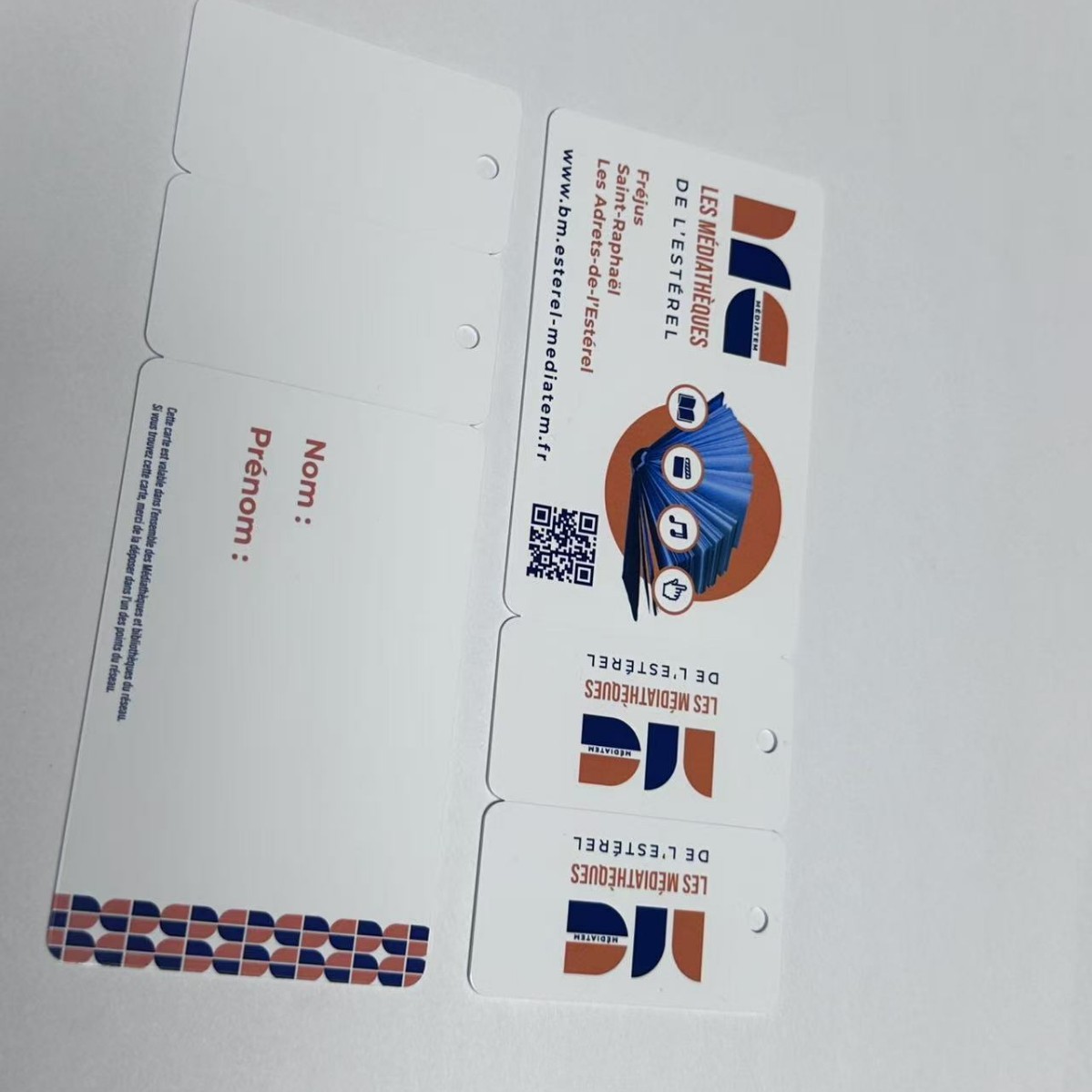 Pvc Clothing Hang Tag Double-Hole Tag Watch Small Tag Warranty Tag Non-Standard Waterproof