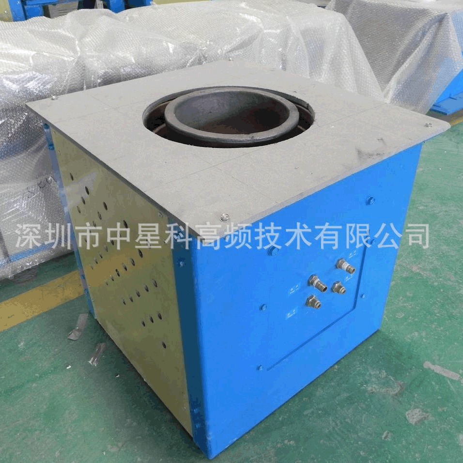 45Kw Medium Frequency Melting Furnace Top-Out Type Melting Furnace Customized for Gold, Silver, Copper, Aluminum, Iron Scrap Metal Medium Frequency Induction Heating Furnace