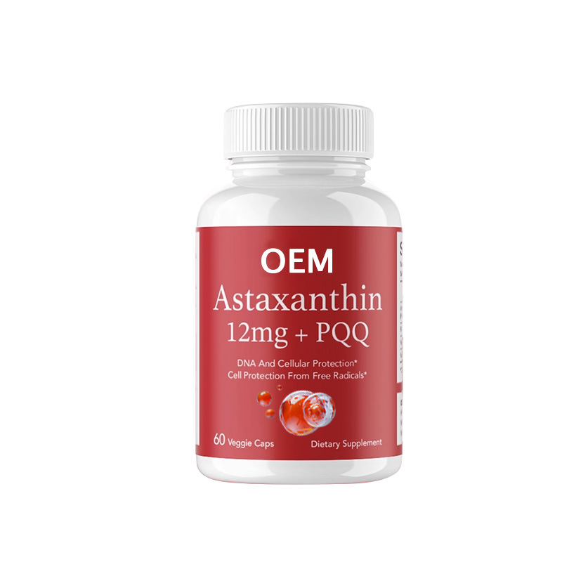 Cross-Border Customization of Astaxanthin Pqq Soft Capsules O.Em Astaxanthin High Content Oem Foreign Trade Oem Cross-Border Compliance