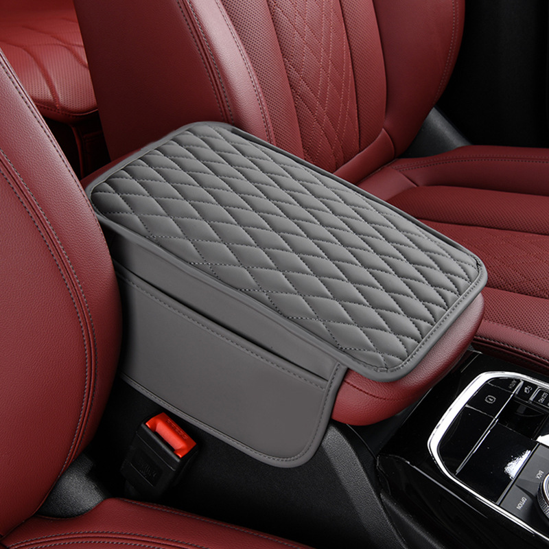 Universal Thin Car Armrest Box Pad Heightening Pad Protective Pad Central Anti-Slip