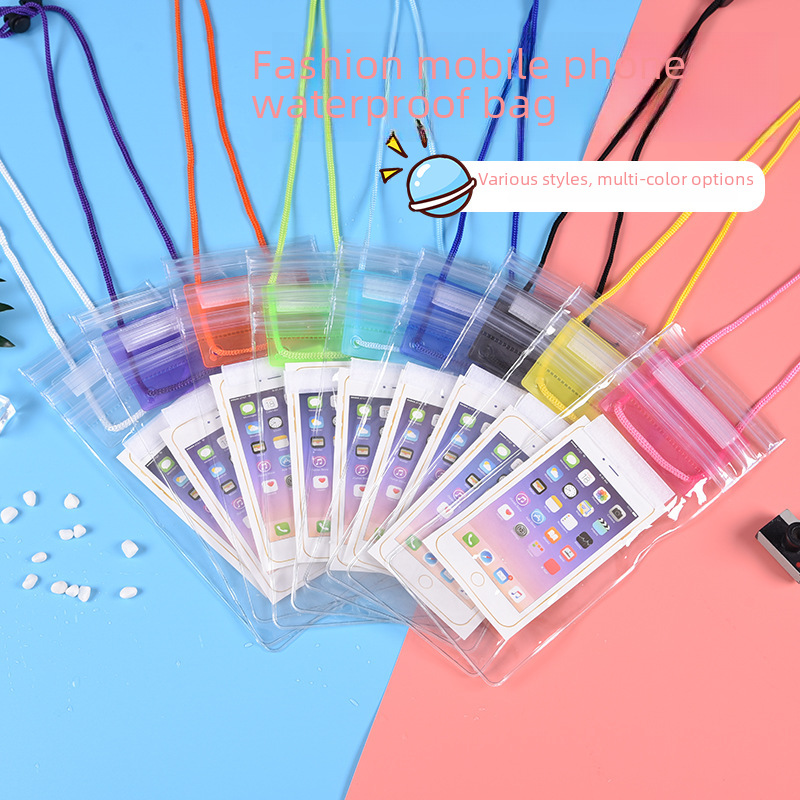 70% off Transparent Mobile Phone Waterproof Bag Customized Velcro Touch Screen Smart Waterproof Dustproof Bag Manufacturer Spot Wholesale