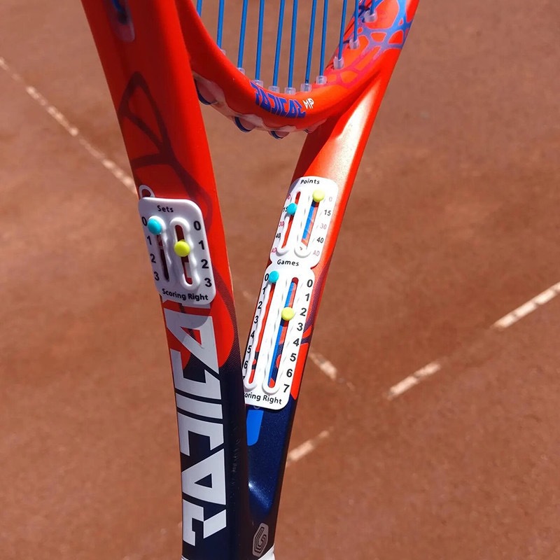 portable tennis racket marker tennis integrator