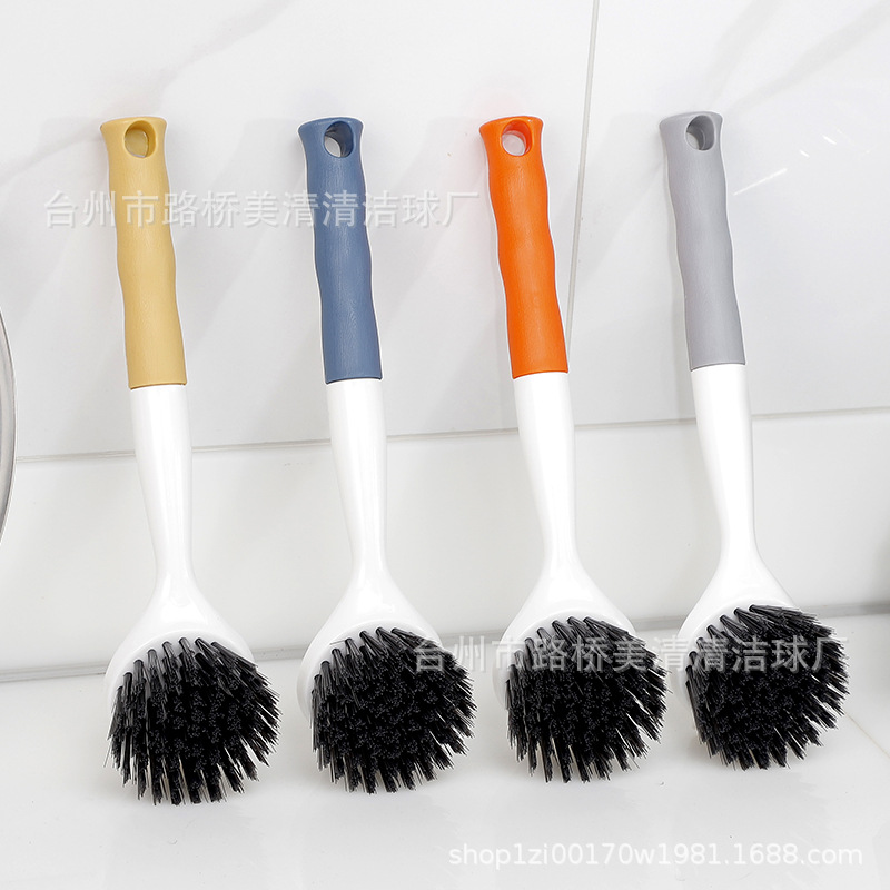 New high-looking high temperature resistant handmade dishwashing brush cute food grade pot brush pot dishwashing kitchen artifact brush