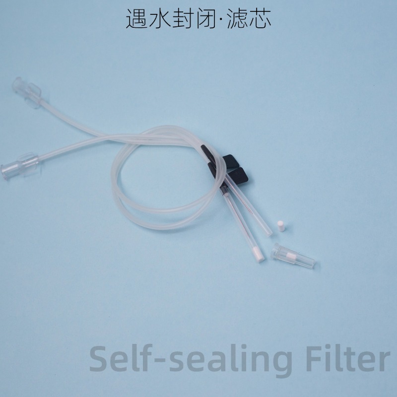 Элемент фильтра из спеченного полиэтилена, активируемый водой, медицинского класса, для капельниц и труб для оседания крови