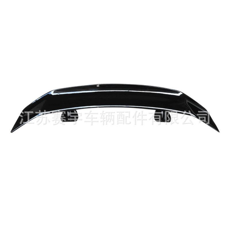 Cross-border car general non-perforated tail two three-compartment fixed wind wing sports car GT racing ABS material aircraft wing