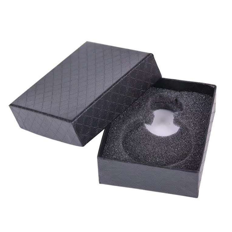 In stock supply watch box carton watch box paper WeChat watch gift box wholesale pocket watch box