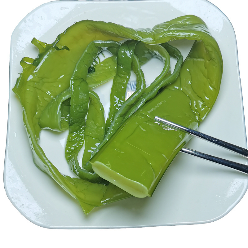 Fodor 2.5kg Packs of Salted Wakame Stems, Sea Cabbage, Fresh Whole Box of Sea Celery, Non-Dry Goods, Cold Seaweed