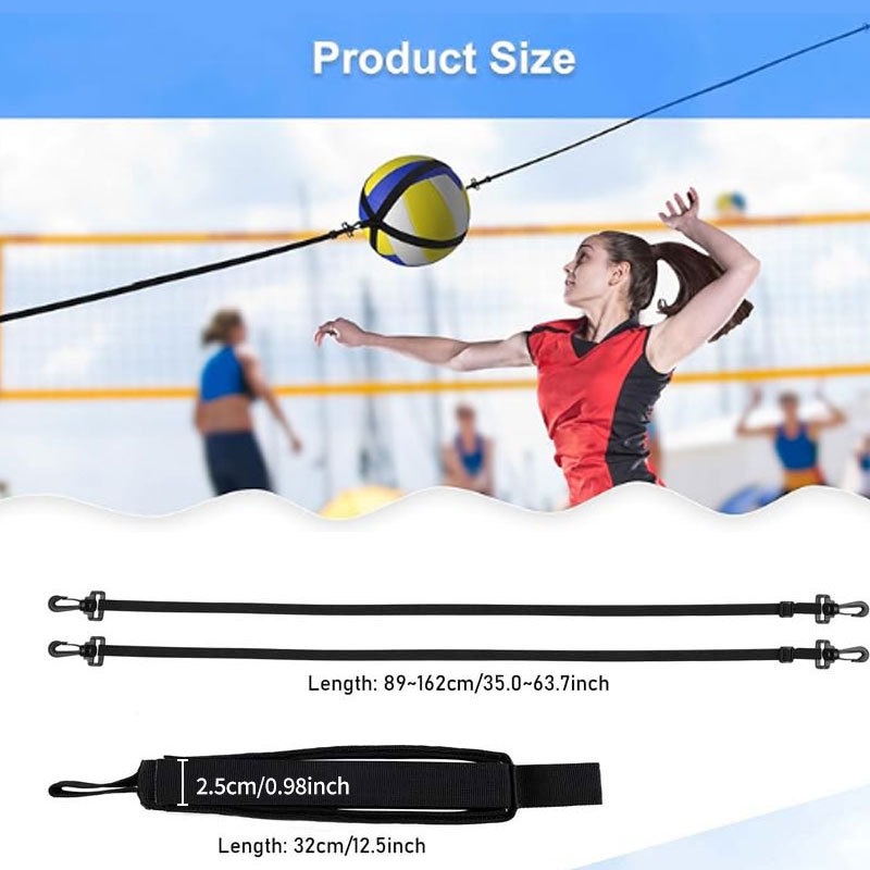 Spot Cross-Border Special Supply of Elastic Jumping Volleyball Spike Training Device Adjustable Volleyball Training Auxiliary Supplies