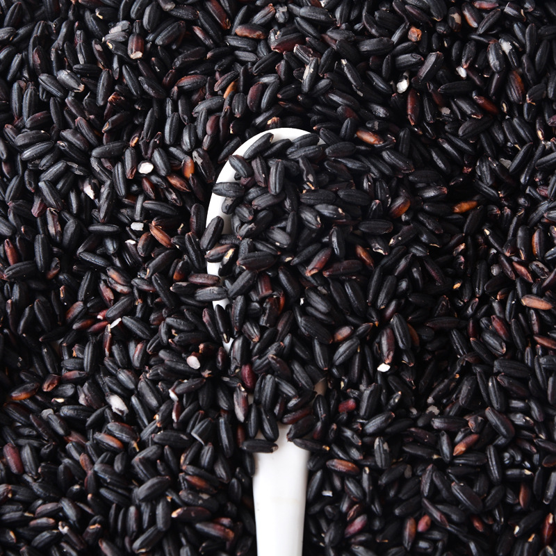 New Rice Cooked Black Rice Low Temperature Baking Fried Whole Grains for Making Soy Milk and Grinding Powder Manufacturer Wholesale Bagged Rice