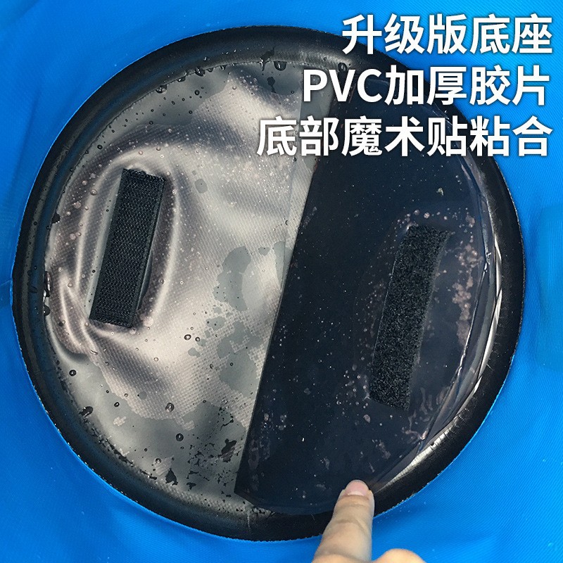 Factory direct new fishing bucket folding bucket outdoor convenient fishing box car wash bucket integrated molding