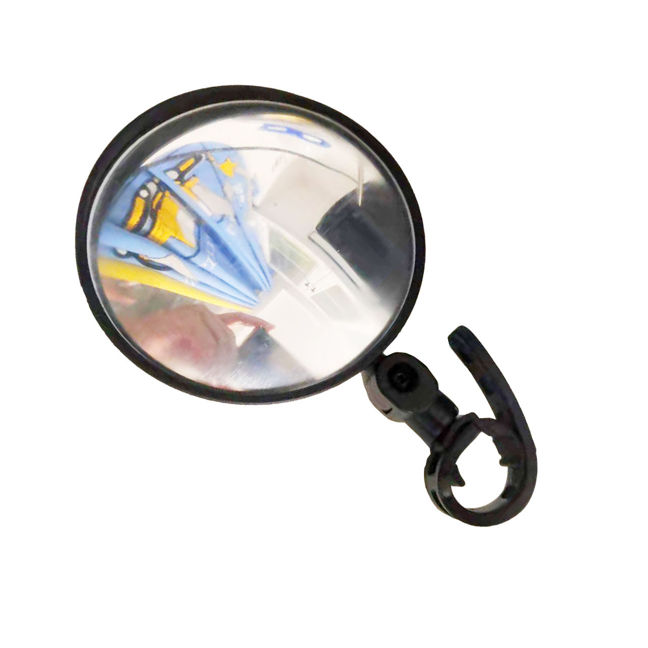 New 100mm large frame convex reflector mountain bike wide angle mirror electric car scooter rearview mirror