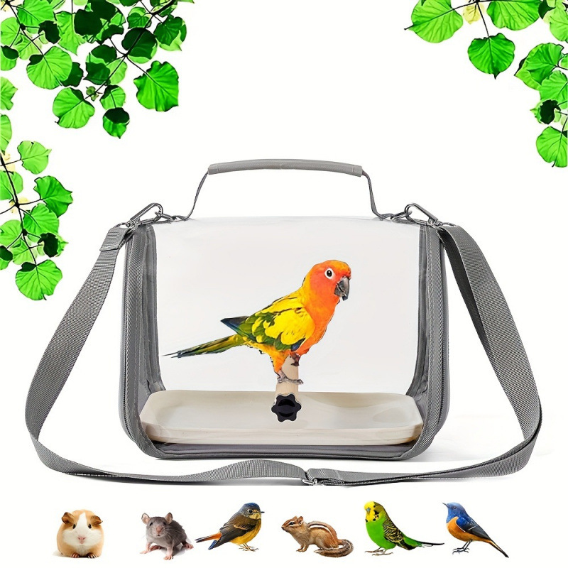 2026 New Cross-Border Dropshipping 1 Parrot Bag Bird Outdoor Bag Pigeon Lizard Hamster Outdoor Bag