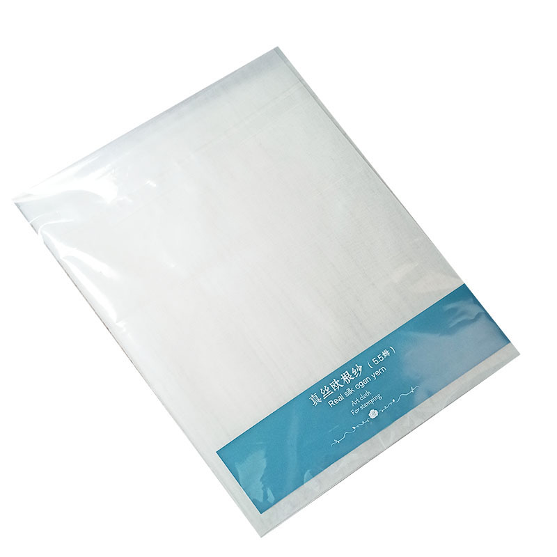 Flower Fabric Silk Organza/Silk Gauze White Multi-Color Fabric Hot Flower Silk Flower Material/Already Starched