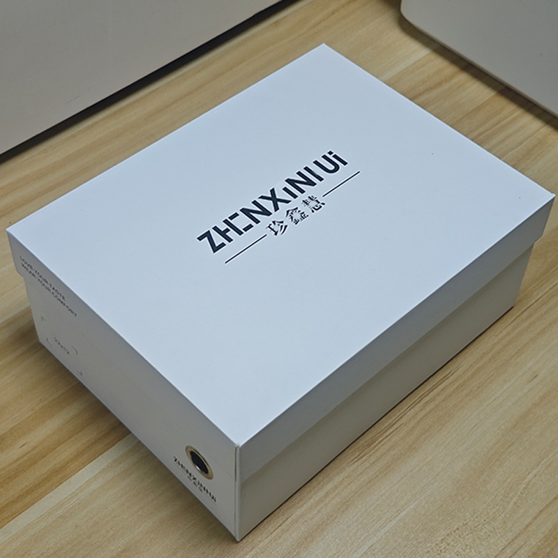 Factory wholesale high-grade shoe box empty box men's and women's shoe box packaging box high-grade white universal shoe box custom logo
