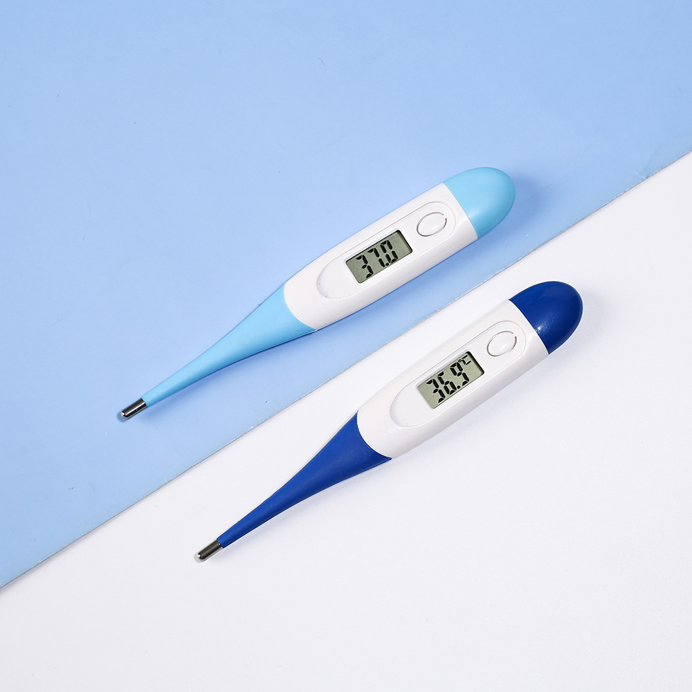Foreign Trade Bare Electronic Thermometer with Soft Tip for Adults, Digital Armpit Thermometer, Baby Oral Thermometer, Children's Thermometer